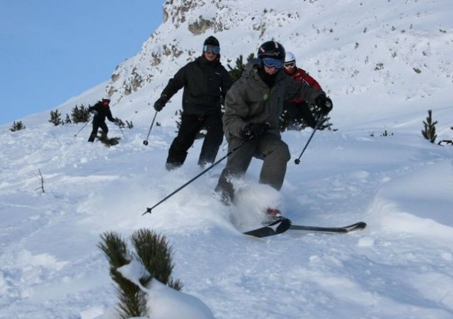  Adult off-piste skiing 